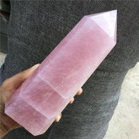 Other Event Party Supplies Natural Pink Rose Quartz Crystal ...