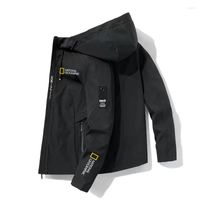 남성 재킷 야외 캠핑 하이킹 재킷 2022 남성 통기성 방수 까마귀 트렌치 코트 모험
