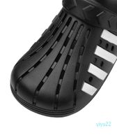 Novos sand￡lias masculinas Crocks de ver￣o Sapatos de buraco de n￳ de tama