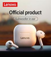 Fones de ouvido sem fio Lenovo LP40 Original Lenovo TWS Bluetooth Touch Control Control Sport Headset Earbuds para telefone Android283M5116350