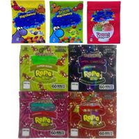 Medicated rope Bites Edibles mylar bags 500mg empty Sour Big...