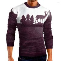 Men' s Sweaters Autumn Winter Mens Knitted Animal Sweate...
