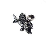 Charms 316L Stainless Steel Charm Piranha Shape Pendant For ...