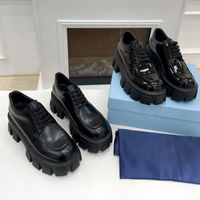 Siyah Platform Salonu Sıradan Ayakkabı Kadın Seyahat Deri Dikiş Eğitmenleri Sneaker% 100 Cowhide Mektupları Kalın Alt Alt Kadın Tasarımcı Ayakkabı Lady Spor Sakinler Boyut 35-40-41 Kutu