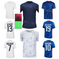 2022 Coupe du monde Jersey French 6 Paul Pogba 7 Antoine Griezmann 4 Raphael Varane 1 Hugo Lloris Pavard Tchouameni Yedder Digne Football Shirt Kits Team National