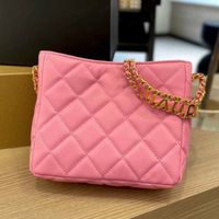 2022Ss Womens Classic Quilted Bucket Caviar Designer Bags Ha...