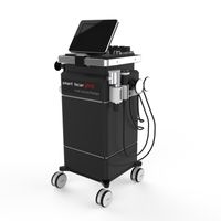 3 in 1 gadget sanitario terapia shackwave ecografia macchina per fisioterapia con tecar con alta energia di energia per lesioni sportive del dolore
