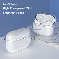Nuovi accessori per cuffie Case cristallina per AirPods Pro2 Coperchio protettivo trasparente TPU TPU per Air Pods Pro 2 3 1