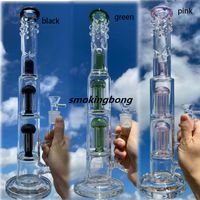 Glas Bubbler Heady Glass Dab Ligs Hookahs Shisha Glass Glass Tipe Chicha Armón Perc Agua de agua con tazón de 18 mm