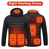 Jackets 2022 Nuevo abrigo con calefacción USB Calentador de algodón eléctrico Copa térmica Chaleco Termico Calefacción Vestida para hombre Y2210