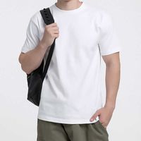 남성용 티셔츠 면화 커스텀 여름 티셔츠 슈퍼 텍스처 두꺼운 캐주얼 둥근 목과 여자베이스 셔츠 L2201006