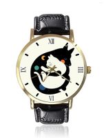 Montre-bracelets 2022 pour hommes de la mode minimaliste pour le cuir en cuir Elegant Ultra Thin Business Clock Simple Design FA