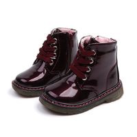 Boots Comfortable Kids Shoes PU Leather Martin For Girls Chi...