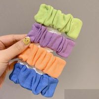 Hair Clips Barrettes Wholesale Colorf Fabric Pleated Rectang...