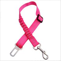 Pet Supplies colares colares de colares de segurança do cão de segurança do cão tampão de cinto elástico corda reflexiva elástica
