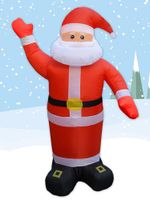 Christmas Decorations 1. 2m  2. 1m Electric Inflatable Santa C...