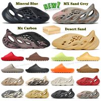 Zapatillas dise￱ador sandalias minerales de vermill￳n de deslizamientos zapatillas de deslizamiento ocre runr mx crema arcilla luna gris zapatos deportivos zapatos de carbono blanco desierto para hombres.