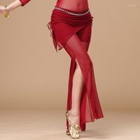 무대웨어 11 색 도매 배꼽 댄스 바지 섹시한 메쉬 여자 바지 댄서 연습