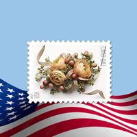Postal Stamps stickers For Envelopes Letters Postcard Cards ...