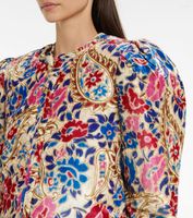 Women' s Jackets Modern Baroque Paisley Floral Velvet Cr...