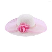 Chapeaux ￠ bord large gros chapeau de soleil souple plage pliable d'￩t￩ uv protection femme d￩contract￩e voile paille voyage version cor￩enne