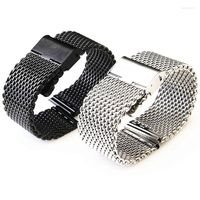 Watch Bands Wholesale 10PCS Lot 18MM 20MM 22MM 24MM Stainles...