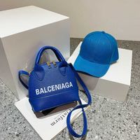 حقيبة أزياء 2022 جديدة لتلوين حلوى الصلبة الصلبة قبعة بسيطة مطابقة للنساء Messeng