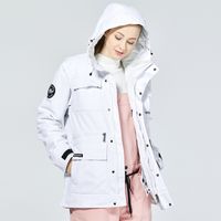 Skiing Suits Women s Ski Jacket Couples Solid Winter Warm Co...