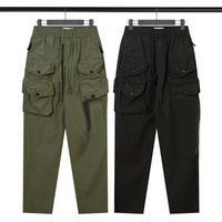 mens cargo pants classic Multi pocket overalls streatweat sw...