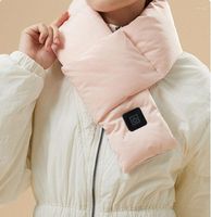 Шарфы электрический отопление шарф мужчин и женщин USB нагретый шал, чтобы сохранить теплый твердый цвет шеи 2022