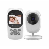 Monitores de bebês monitoram câmera sem fio 2 4 polegadas LCD 2200mAh Vox Monitoramento de temperatura Visão de nalorias Visão noturna 221008
