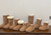 ارتداء أحذية العلامة التجارية الثلجية أحذية الثلج للسيدات عالية الأنبوب سميك القطن أحذية الثلج القطن الرجال الرجال مع 35-45