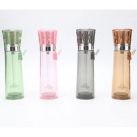 Silikonwasserrohr mit LED Light Shishs Acryl Shisha Bongs Getränk Cup Shisha Multicolor Flaschenform -Mini -Bong mit Glasschale