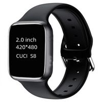 Smart Watches Series 8 2.0 pulgadas rastreador de fitness presión arterial IP67 Agua a prueba de agua Bluetooth Call Custom Dial 3UI PK DZ09 Android Wearfit Watch 8