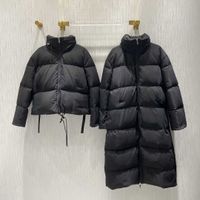 여자 재킷 브랜드 디자이너 디자인 새로운 가을과 겨울 다운 코튼 재킷 두 크기 S-L의 길이