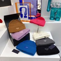 Designer Herren Cap Beanie Winterhüte für Frauen mehrfarbige Freizeit -Ohrschutz -Kappen