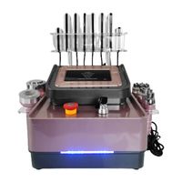 Lipo Laser RF Kavitation Maquina Systeme de Cavitation Sous vide 6 n 1 Diode Lipolaser Salon Ultraschallgerät Vakuumabschleife Skulptionskavitation Geräte