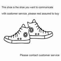 El cliente elija el estilo de los zapatos y el servicio de contacto para obtener un enlace de pago de zapatos o pagar una tarifa adicional de envío por su pedido expreso tnt ems dhl fedEx y custo x3uh#