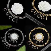 2022 New Vintage Brass Bracelet Cechlace Chain for Men Men Men Classic Designer Jewelry Conjuntos de presentes