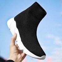 BOTAS MWY SOCKS Running Shoes Sneakers Sneakers For Women Man Plataforma de elasticidade casual respirável Vulcanize tornozelo y2210