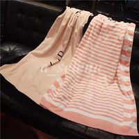 Brand Beach Towel Fashion Letter Impred Women Home Bathtowel Microfiber Girl Toalhas de banho longa 150x70cm