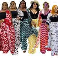 Abiti casual a due pezzi Abaya Pants Set di vestiti africani per donne 2022 abiti lunghi estivi abiti musulmani eid mubarak kaftan kimono