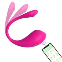 섹스 장난감 마사지 진동기 블루투스 무선 장거리 앱 앱 원격 제어 점프 계란을위한 팬티를위한 팬티