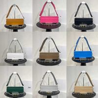Sacchetto a tracolla jacbag designer borse da donna borse ascellate azzurro borse in pelle borsetto 9 colori incrociate 221014