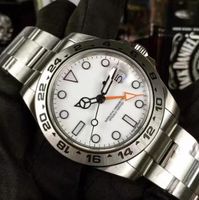 Stile di moda di alta qualità 2813 Movimento automatico orologi uomini sportivi in ​​acciaio inossidabile completo guardano i regali luminosi di orologi da polso lussuoso