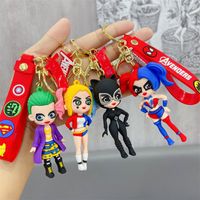 Anime Figuras periféricas Chave de boneca Série de super -heróis de super -heróis Ugly Feminina Feminina Tecia Key Casal Dolls Chave de Carro