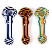 Cool Colorful Pyrex Thick Glass Pipes Portable Innovative De...