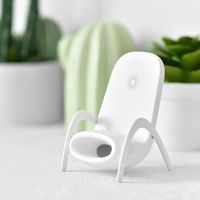 3 In1 10W Chair Wireless Charger Phone Holder Loudspaker Fas...