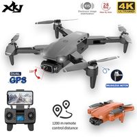 Drones XKJ L900 PRO GPS DRONE 4K Dual HD Camera Professionele luchtpografie Borstelloze motor Foldable Quadcopter RC Afstand1200m 221014