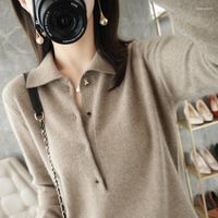 Women' s Sweaters Pure Wool Women Clothing Autumn And Wi...